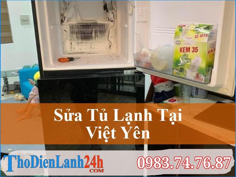 Sửa Tủ Lạnh Việt Yên Tại Nhà: Nhanh Chóng, Giá Tốt, Thợ Giỏi Đến Ngay!