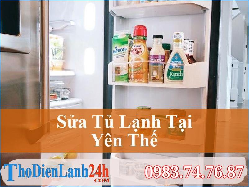 Sửa Tủ Lạnh Yên Thế Giá Tốt - Gọi Ngay Thodienlanh24H Có Mặt Sau 30 Phút!