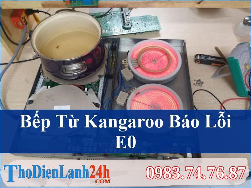 Bếp Từ Kangaroo Báo Lỗi E0 Vì Sao? Giải Mã Và Khắc Phục Nhanh Chóng