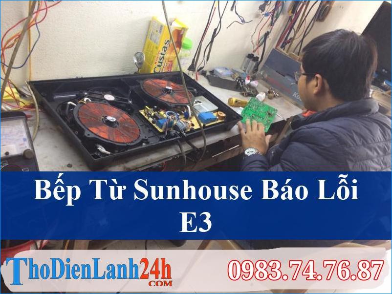 Bếp Từ Sunhouse Báo Lỗi E3: Nguyên Nhân Và Giải Pháp Khắc Phục Hiệu Quả Tức Thì