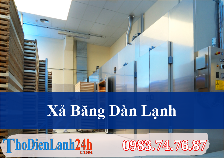 Khám Phá Cách Xả Băng (Xả Tuyết) Dàn Lạnh Kho Lạnh Hiệu Quả Tối Ưu Vận Hành