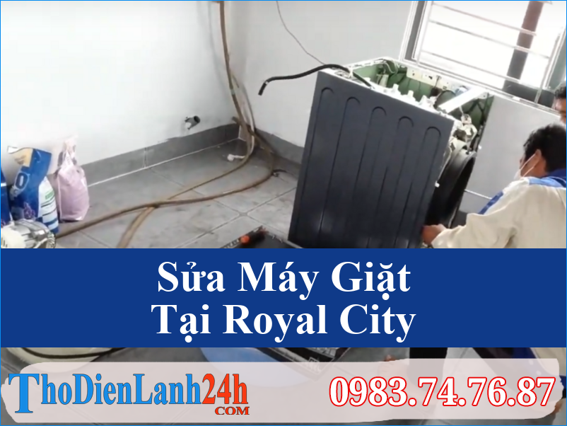 Sua May Giat Tai Royal City Tho Dien Lanh24H