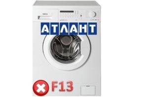 Lỗi F13 Trong Máy Giặt Atlant