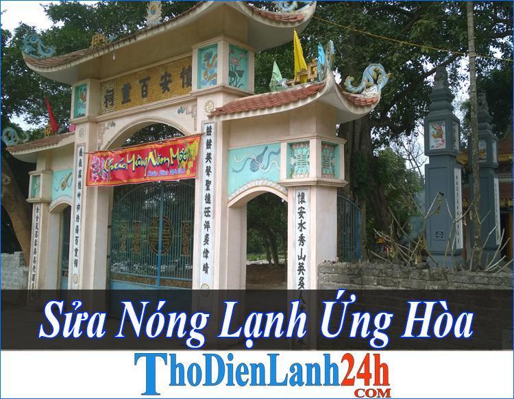 Sửa Bình Nóng Lạnh Ứng Hòa Tại Nhà Chất Lượng Tốt Nhiều Khuyến Mãi